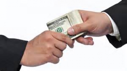 money exchanged
